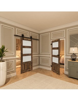 Ganzglastür - Country Altholz Astig Model 37