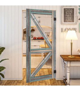 Pendeltür - Country Bunt geplankt Model 41-modernes Zuhause