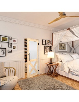 Pendeltür - Country Astkiefer Model 53 - modernes Zuhause