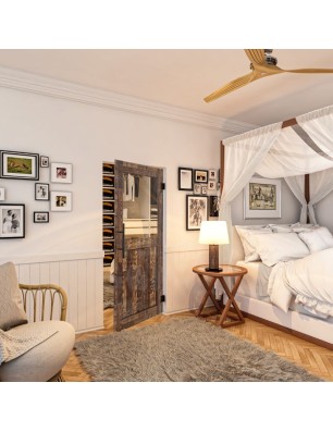 Pendeltür - Country Altholz Astig Model 21-modernes Zuhause