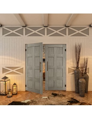 Pendeltür - Country Graueiche Model 60 - modernes Zuhause