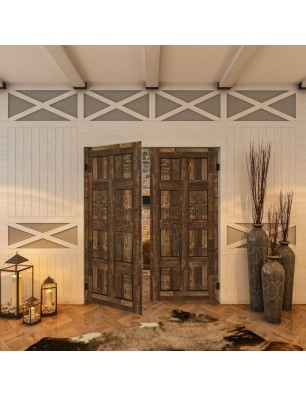 Pendeltür - Country Altholz Astig Model 60-modernes Zuhause