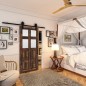 Glasschiebetür BARN-LINE - Country Altholz Astig Modell 65