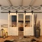Glasschiebetür BARN-LINE - Country Astkiefer Modell 12 Glasschiebetür BARN-LINE - Country Astkiefer Modell 12