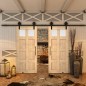 Glasschiebetür BARN-LINE - Country Astkiefer Modell 66 Glasschiebetür BARN-LINE - Country Astkiefer Modell 66
