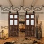 Glasschiebetür BARN-LINE - Country Altholz Astig Modell 65