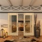 Glasschiebetür BLACK-LINE - Country Astkiefer Modell 11 Glasschiebetür BLACK-LINE - Country Astkiefer Modell 11