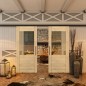 Glasschiebetür BLACK-LINE - Country Astkiefer Modell 12 Glasschiebetür BLACK-LINE - Country Astkiefer Modell 12