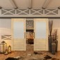 Glasschiebetür BLACK-LINE - Country Astkiefer Modell 14 Glasschiebetür BLACK-LINE - Country Astkiefer Modell 14
