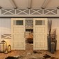 Glasschiebetür BLACK-LINE - Country Astkiefer Modell 34 Glasschiebetür BLACK-LINE - Country Astkiefer Modell 34