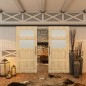 Glasschiebetür BLACK-LINE - Country Astkiefer Modell 37 Glasschiebetür BLACK-LINE - Country Astkiefer Modell 37