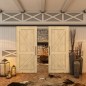 Glasschiebetür BLACK-LINE - Country Astkiefer Modell 40 Glasschiebetür BLACK-LINE - Country Astkiefer Modell 40