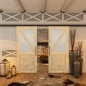 Glasschiebetür BLACK-LINE - Country Astkiefer Modell 44 Glasschiebetür BLACK-LINE - Country Astkiefer Modell 44
