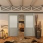 Glasschiebetür BLACK-LINE - Country Graueiche Modell 14 Glasschiebetür BLACK-LINE - Country Graueiche Modell 14