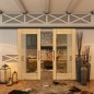 Glasschiebetür BLACK-LINE - Country Sonoma Eiche Modell 11 Glasschiebetür BLACK-LINE - Country Sonoma Eiche Modell 11