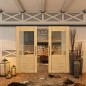 Glasschiebetür BLACK-LINE - Country Sonoma Eiche Modell 12 Glasschiebetür BLACK-LINE - Country Sonoma Eiche Modell 12