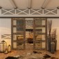 Glasschiebetür BLACK-LINE - Country Altholz Astig Modell 34 Glasschiebetür BLACK-LINE - Country Altholz Astig Modell 34