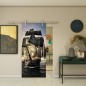 Glasschiebetür PIPE-LINE - Fotoprint Modell 140