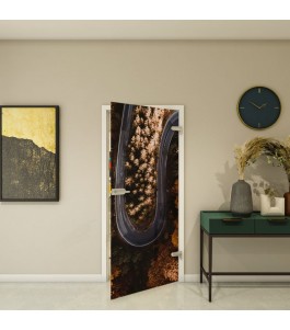 Ganzglastür - Fotoprint Model 61 für ein modernes Zuhause