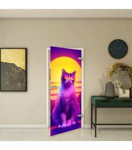 Ganzglastür - Fotoprint Model 84 für ein modernes Zuhause