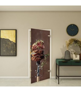 Ganzglastür - Fotoprint Model 114 für ein modernes Zuhause