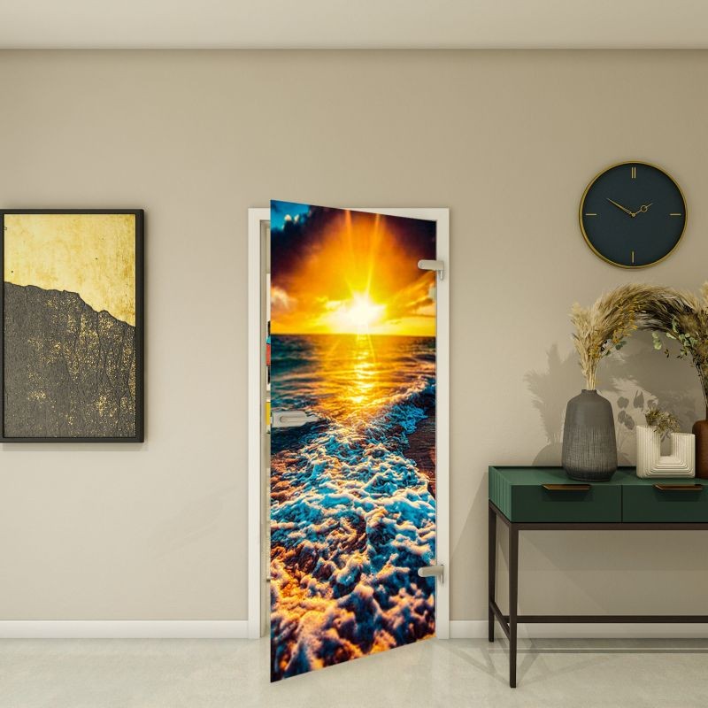 Ganzglastür - Fotoprint Modell 127 Ganzglastür - Fotoprint Modell 127