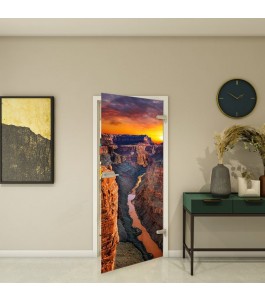 Ganzglastür - Fotoprint Model 171 für ein modernes Zuhause