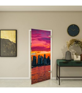 Ganzglastür - Fotoprint Model 202 für ein modernes Zuhause