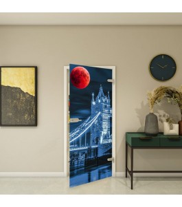 Ganzglastür - Fotoprint Model 206 für ein modernes Zuhause