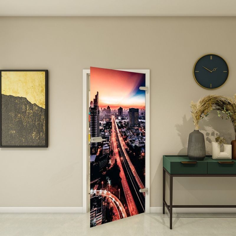 Ganzglastür - Fotoprint Modell 210 Ganzglastür - Fotoprint Modell 210
