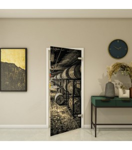 Ganzglastür - Fotoprint Model 256 für ein modernes Zuhause