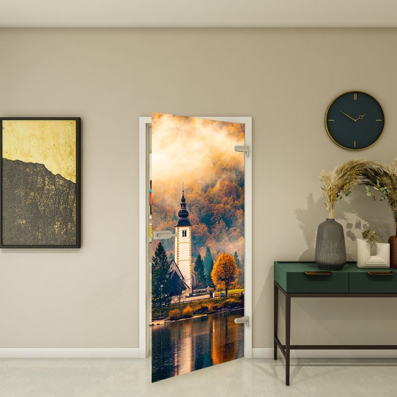 Ganzglastür - Fotoprint Modell 278