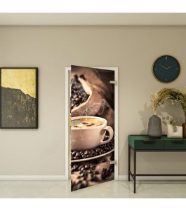 Ganzglastür - Fotoprint Model 313 für ein modernes Zuhause