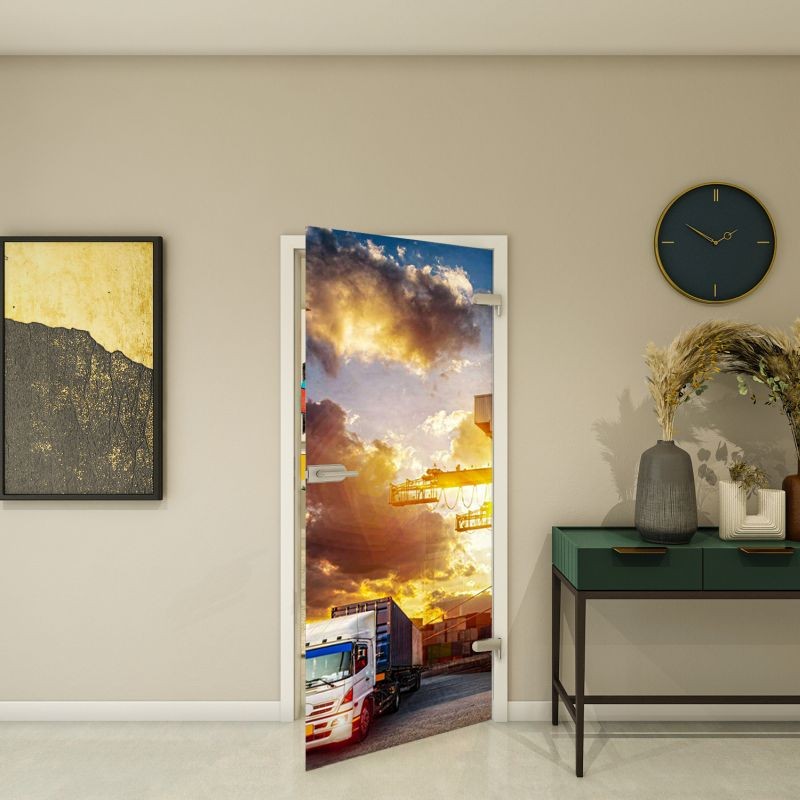 Ganzglastür - Fotoprint Modell 328 Ganzglastür - Fotoprint Modell 328