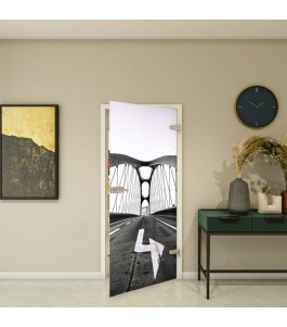 Ganzglastür - Fotoprint Model 330 für ein modernes Zuhause
