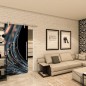 Glasschiebetür PIPE-LINE - Fotoprint Modell 33 Glasschiebetür PIPE-LINE - Fotoprint Modell 33