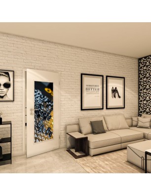Lichtausschnitt - Fotoprint Model 201 - modernes Zuhause