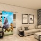 Glasschiebetür PIPE-LINE - Fotoprint Modell 315 Glasschiebetür PIPE-LINE - Fotoprint Modell 315