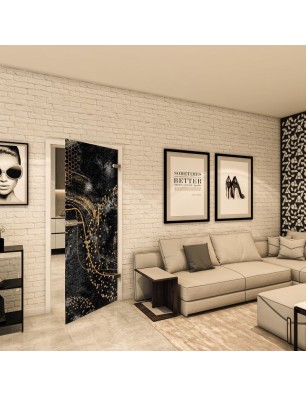 Ganzglastür - Fotoprint Model 295 für ein modernes Zuhause