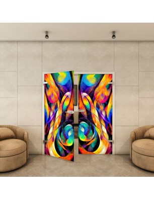 Ganzglastür - Fotoprint Model 14 für ein modernes Zuhause
