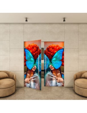 Pendeltür - Fotoprint Model 272 für ein modernes Zuhause