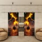 Glasschiebetür PIPE-LINE - Fotoprint Modell 225 Glasschiebetür PIPE-LINE - Fotoprint Modell 225