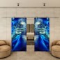 Glasschiebetür PIPE-LINE - Fotoprint Modell 351 Glasschiebetür PIPE-LINE - Fotoprint Modell 351