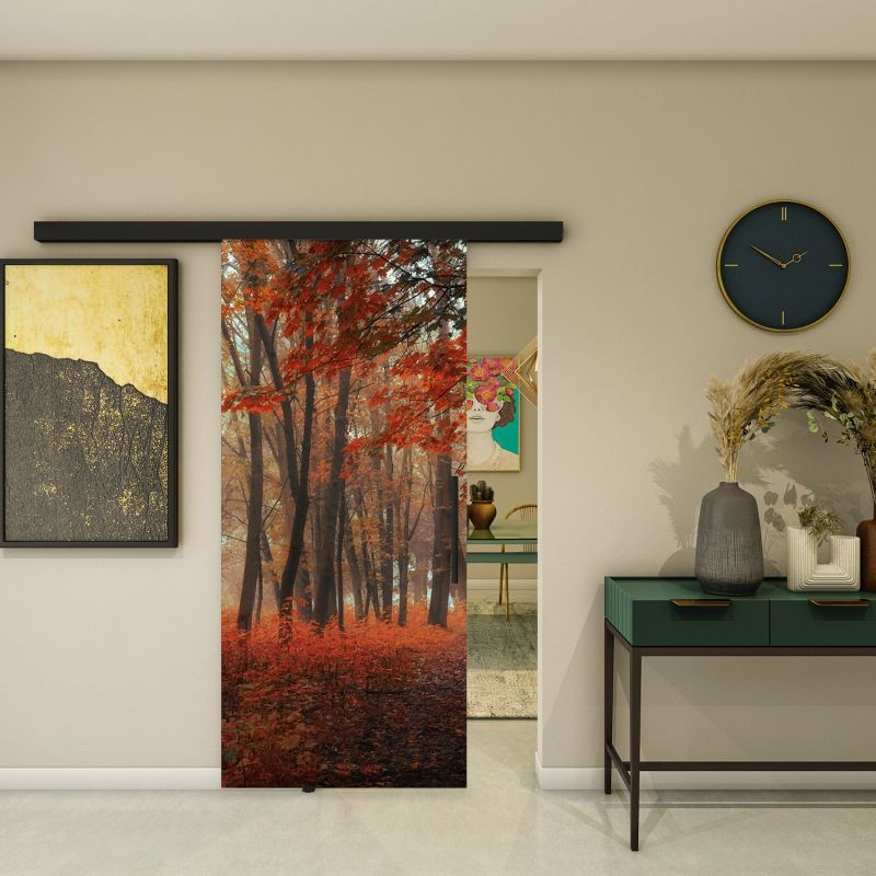 Glasschiebetür BLACK-LINE - Fotoprint Modell 67 Glasschiebetür BLACK-LINE - Fotoprint Modell 67