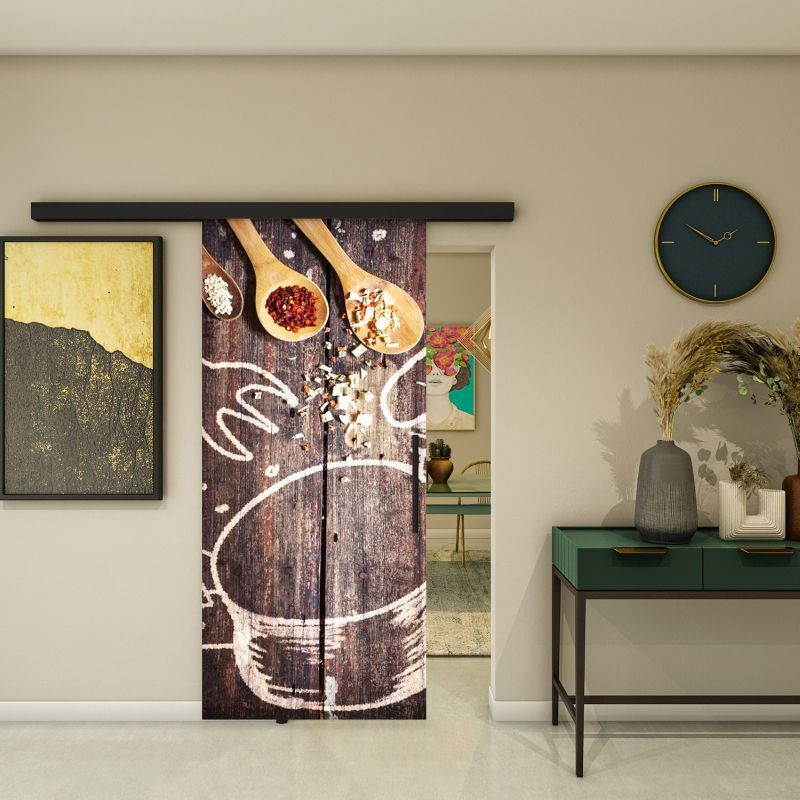 Glasschiebetür BLACK-LINE - Fotoprint Modell 108 Glasschiebetür BLACK-LINE - Fotoprint Modell 108