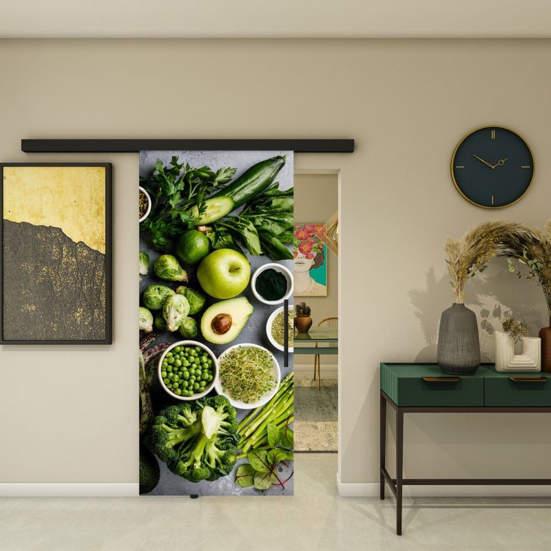 Glasschiebetür BLACK-LINE - Fotoprint Modell 110 Glasschiebetür BLACK-LINE - Fotoprint Modell 110