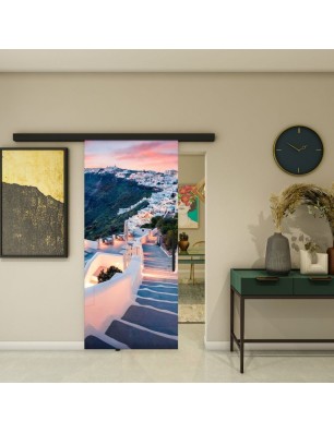 Glasschiebetür BLACK-LINE - Fotoprint Model 126