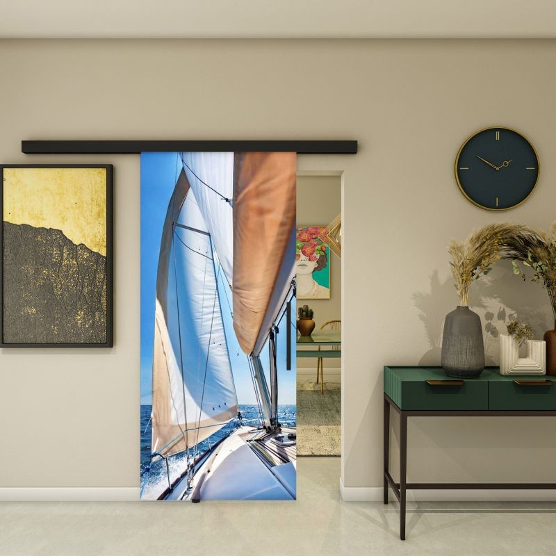 Glasschiebetür BLACK-LINE - Fotoprint Modell 137 Glasschiebetür BLACK-LINE - Fotoprint Modell 137