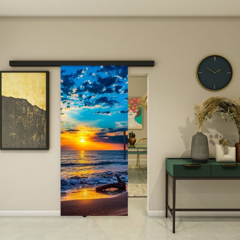Glasschiebetür BLACK-LINE - Fotoprint Modell 146 Glasschiebetür BLACK-LINE - Fotoprint Modell 146