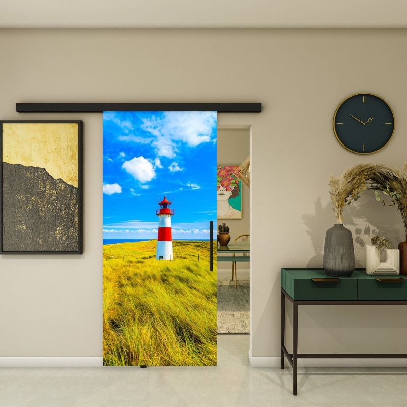 Glasschiebetür BLACK-LINE - Fotoprint Modell 148 Glasschiebetür BLACK-LINE - Fotoprint Modell 148